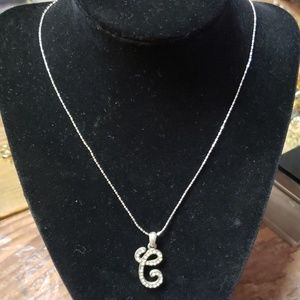 Cookie Lee Accent Letter Necklace